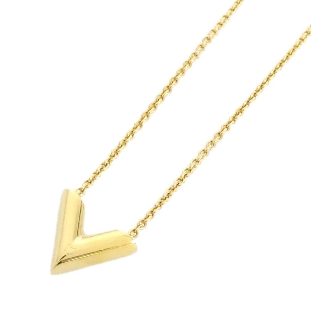 LOUIS VUITTON Gold Necklace